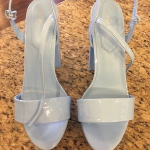 ALOD Pale Blue Platform heels size 11